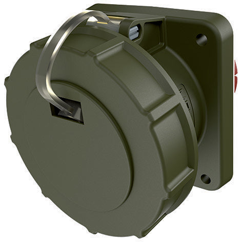 Mennekes - CEE-Anbausteckdose (IEC 60309) Anbaudose TM 23177 63A,5p,2h,>50V,IP67
