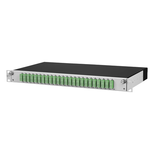 Metz Connect - Patchpanel LWL OpDAT slide R Patchfeld 150279F224-E splice 24xSC-Duplex