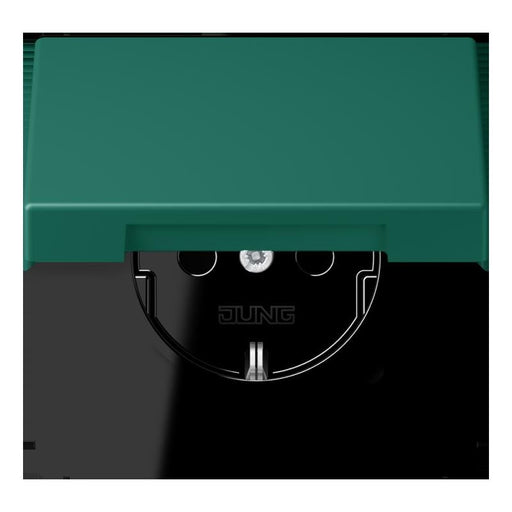 Jung - Steckdose SCHUKO Steckdose LC 1520 BFKL 216 vert anglais (32040)
