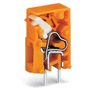 WAGO - Leiterplattenklemme Anreihbar.Leiterplattenkl. 741-914 Drücker,2,5mm²,or − 600 Stück