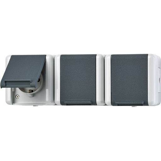 Jung - Steckdose SCHUKO-Steckdose 3-fach 8230 W 16A 250V