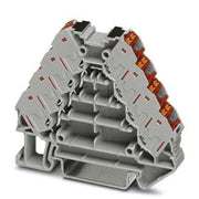 Phoenix Contact - Durchgangs-Reihenklemme Potenzialverteiler PTRV 4-PV /RD − 10 Stück
