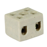Pollmann - Ein- und mehrpolige Klemmenleiste POLLMANN KLEMME KERAMISCHE AK2/6A 4QMM, 2P, 6A, 400V