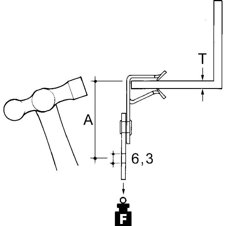 Niedax - Befestigungsklammer Seilbefestigung NM65-AH1420