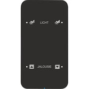 Berker - Bussystem-Tastsensor Touch-Sensor 2fach 75142165 Glas schwarz