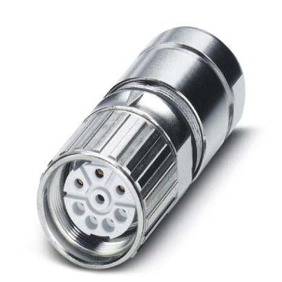 Phoenix Contact - Rundsteckverbinder, feldkonfektionierbar (Industriesteckverbinder) Kabelsteckverbinder SF-7ES1N8A80A1 4+3+PE gerade − 1 Stück