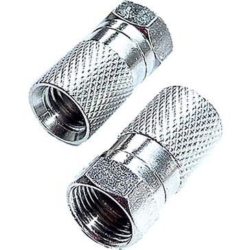 E+P Elektrik - Koax-Steckverbinder F-Stecker F 106 LOSE 8 mm, schraubbar