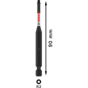 Bosch - Bit PRO Robertson Impact 2608522554 Bit, R2, 90 mm