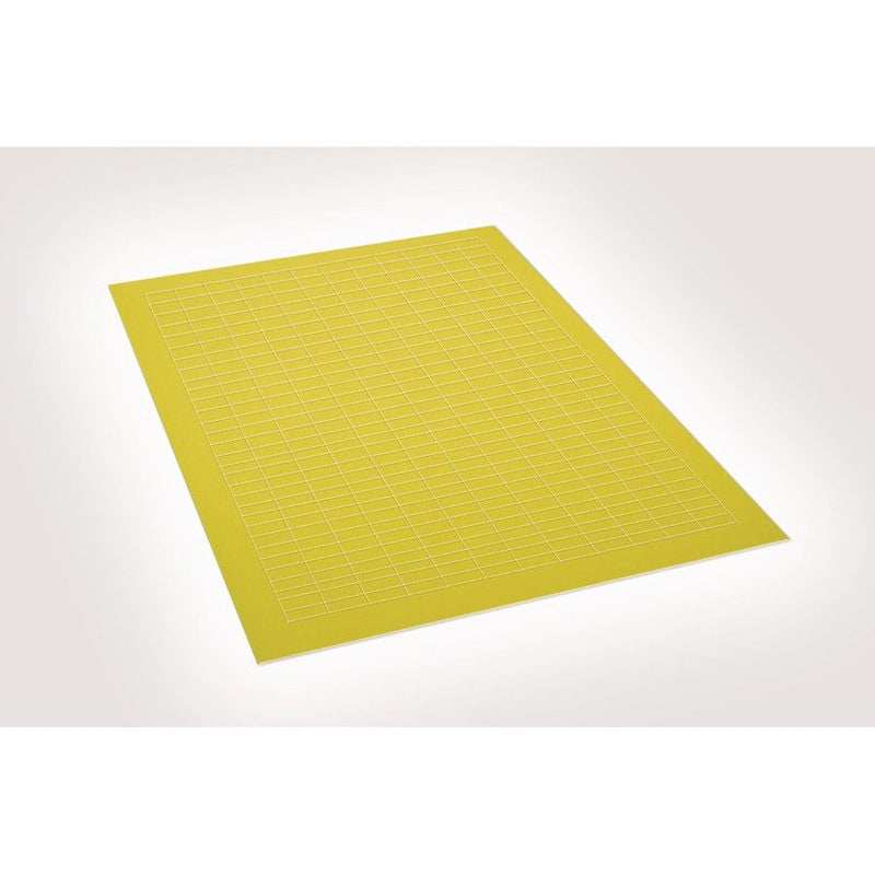 HellermannTyton - Kennzeichnungsmaterial Gewebeetikett man. Beschr. 597-12627(2100) 20x30 gelb − 2100 Stück