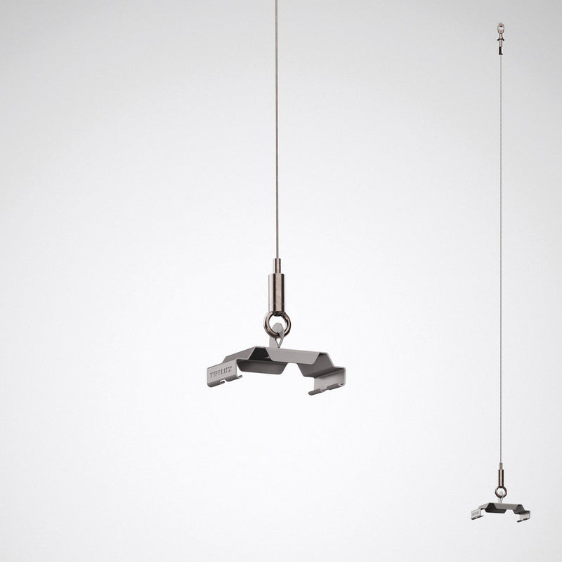 Trilux - Mechanisches Zubehör/Ersatzteile für Leuchten Seilaufhängung A01SX/1500 078 03 silber