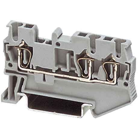 Phoenix Contact - Durchgangs-Reihenklemme Durchgangsklemme ST 2,5-TWIN 0,08-4qmm B=5,2mm gr