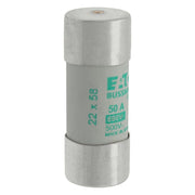 Eaton - Zylindrische Sicherung Sicherungseinsatz Nieders. CYL AM 22,#C22M50S 50A AC 690V 80kA − 10 Stück
