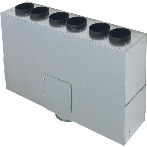 Maico - Zubehör/Ersatzteile für Ventilatoren Luftverteiler aus Blech MF-BV75-125-6 6 Anschl. f.Flexrohr