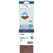 Bosch - Schleifpapier/Schleifvlies PRO X440 Schleifband, 75 x 2608606092 610 mm, G100, 3-tlg