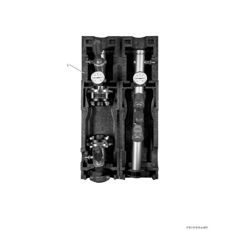 Bosch Thermotechnik - Zubehör/Ersatzteile für Wärmepumpe Heizkreis-Set WWM50 ohne Mischer, DN50