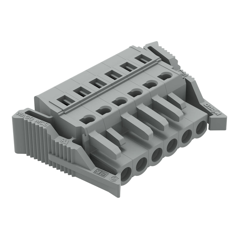 WAGO - Kabelsteckverbinder für Leiterplattensteckverbinder Federleiste 231-106/037-000 − 50 Stück