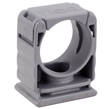 Flexa - Rohrschelle Schlauchhalter RQH-G AD 28,5gr Kunststoff − 25 Stück