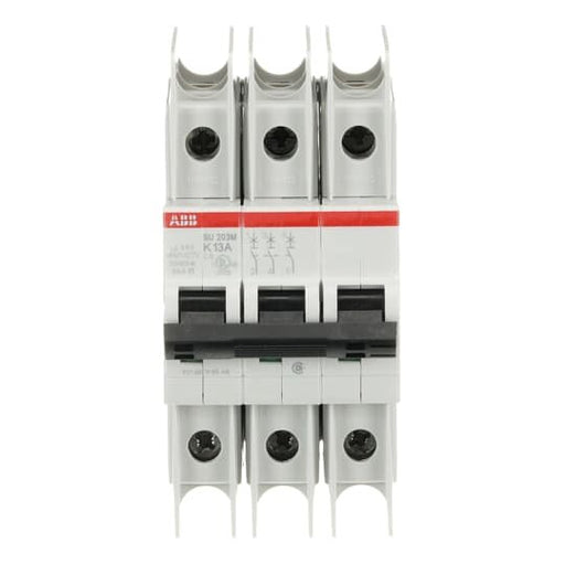 ABB Stotz S&J - Leitungsschutzschalter Sicherungsautomat SU203M-K13 10kA, 13A, 3P