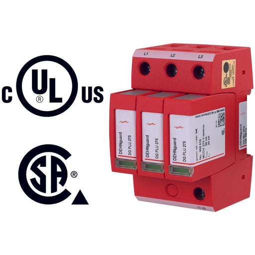 DEHN - Überspannungsableiter für Energietechnik/Stromversorgung Überspannungsableiter DG MU 3PD 240 3W+G Typ 2 DEHNguard M
