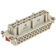 Harting - Kontakteinsatz für Rechtecksteckverbinder Buchseneinsatz 09340102701 HAN 10 HVE-BU-S