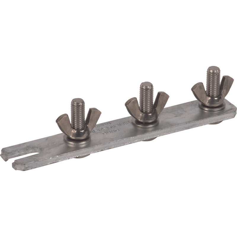 DEHN - Zubehör/Ersatzteile für Erdung und Blitzschutz Erdungssammelschiene ESS3PM10X35STTZN ST/tZn L180mm
