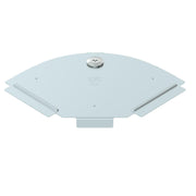 OBO Bettermann - Deckel Bogen für Kabeltragsystem Deckel für 90Grad-Bogen RBD 90 100 DD B100mm, bandverzinkt