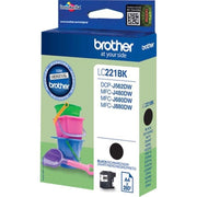 Brother - Verbrauchsmaterial für Telefax/Drucker/MFC Tintenpatrone LC-221BK sw