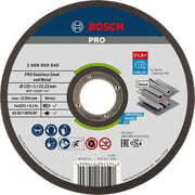 Bosch - Trenn-/Schleifscheibe PRO Stainless Steel and 2608600549 Metal Trennscheibe