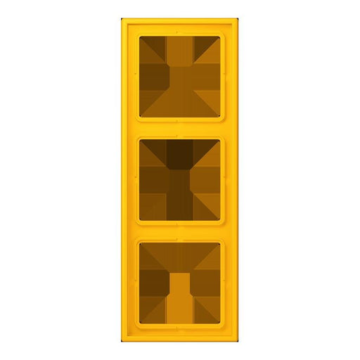 Jung - Abdeckrahmen Rahmen 3-fach LC 983 263 le jaune vif