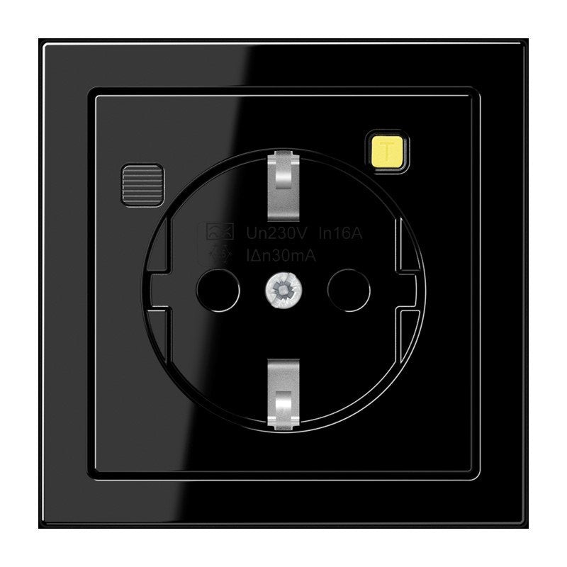 Jung - Steckdose FI-SCHUKO-Steckdose LS 5520.30 SW 16A 250V 30mA