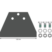 Bosch - Schaber PRO SDS plus Bodenschaber 2608690611 Ersatzset, 130 mm