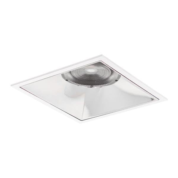 Brumberg Leuchten - Downlight/Strahler/Flutlicht LED-Einbaudownlight 230V 40645173 3000K, quadratisch
