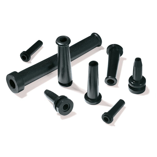 HellermannTyton - Durchführungstülle Knickschutz-Tülle HV2209-PVC-BK-M1 − 1000 Stück