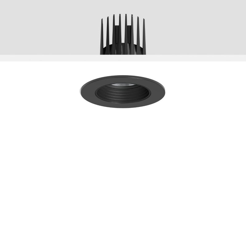 RZB - Downlight/Strahler/Flutlicht LED-Einbaudownlight 901751.003.1 940, schwarz