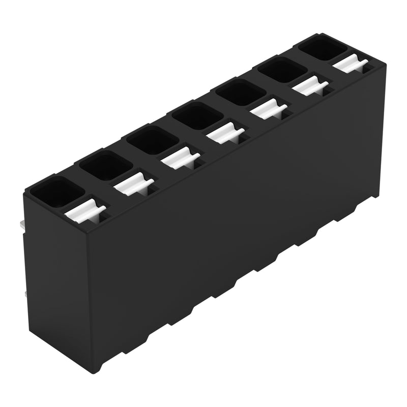 WAGO - Leiterplattenklemme THR-Leiterplattenklemme 2086-3207 Drücker,1,5mm²,sw − 96 Stück