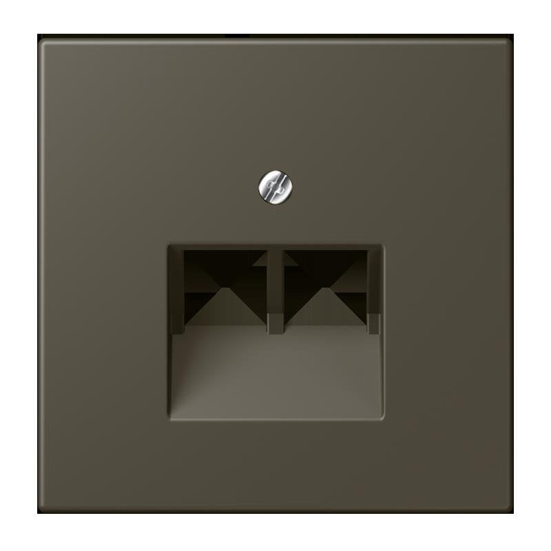 Jung - Einsatz/Abdeckung für Kommunikationstechnik Abdeckung für IAE/UAE LC 969-2 UA 241 ombre naturelle 31