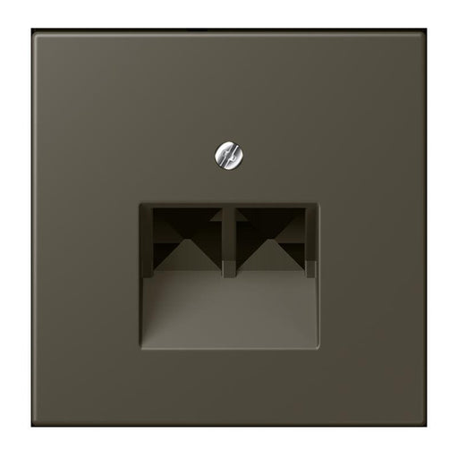 Jung - Einsatz/Abdeckung für Kommunikationstechnik Abdeckung für IAE/UAE LC 969-2 UA 241 ombre naturelle 31