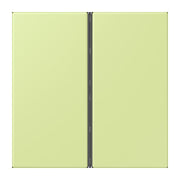 Jung - Abdeckung/Bedienelement für Installationsschalterprogramme Tastensatz 2fach LC 402 TSA 222 vert jaune clair