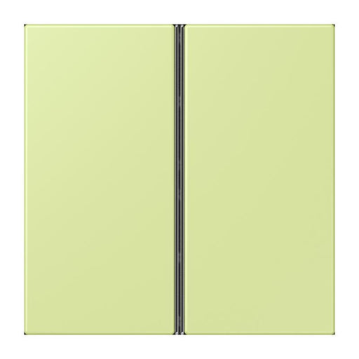 Jung - Abdeckung/Bedienelement für Installationsschalterprogramme Tastensatz 2fach LC 402 TSA 222 vert jaune clair