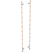 Enoc - Komponente für Erdung/Potentialausgleich (Schaltschrank) Erdungsschiene POT 15 2x1m
