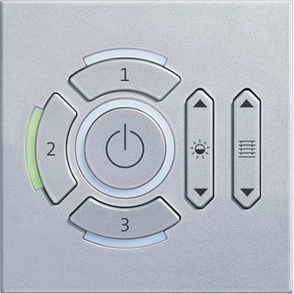 Zumtobel - Bussystem-Mehrfach Bediengerät si LM-CCS 1/2/3 Li/Be f. Lichtsteuerung