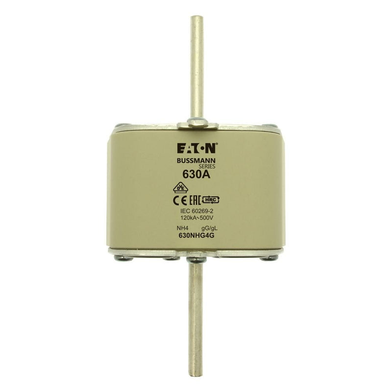 Eaton - Messersicherung Sicherungseinsatz Nieders. 500V 630A #630NHG4G 630A AC 500V 120kA
