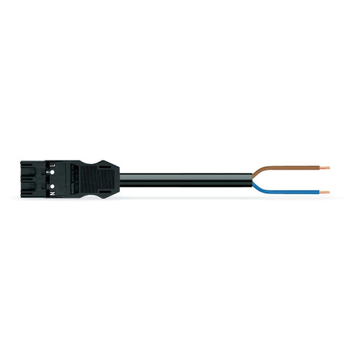 WAGO - Konfektionierte Leitung für steckbare Gebäudeinstallation konfekt. Anschlussleitung 771-5001/230-000 Eca,Stecker