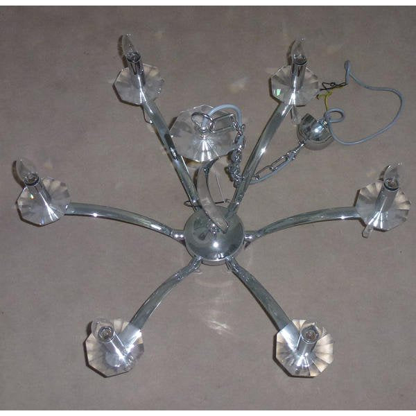 Brumberg Leuchten - Pendelleuchte Krone Stella 00850566 6Lp. E14/40W, chrom
