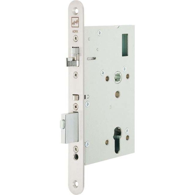 Assa Abloy effeff - Elektrischer Türöffner Mediator Schloss 609-702PZ-----1 Vollblatt,Dornm.65mm