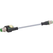 Murrelektronik - Sensor-Aktor-Adapter T-Stück 334011 M12-Bu 8p/M12-St 3p − 1 Stück