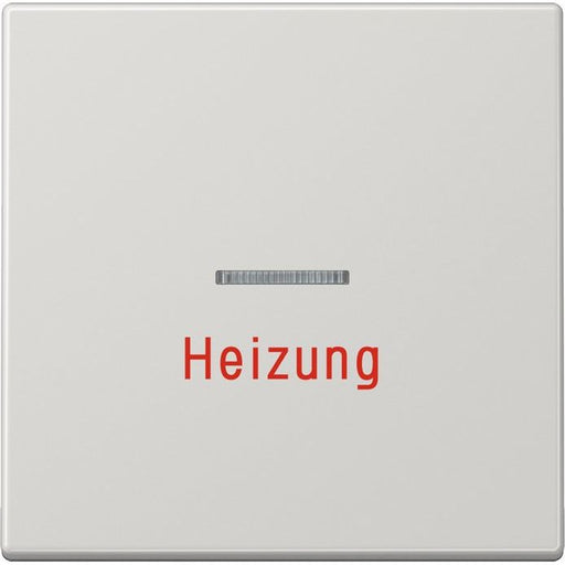Jung - Abdeckung/Bedienelement für Installationsschalterprogramme Wippe Aufs.Heizung/Notsch. LS 990 H LG für Kontrollschalter