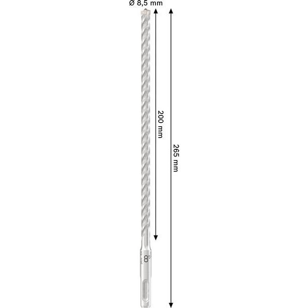 Bosch - Bohrer PRO SDS plus-5X 2608707237 Hammerbohrer 8,5 x