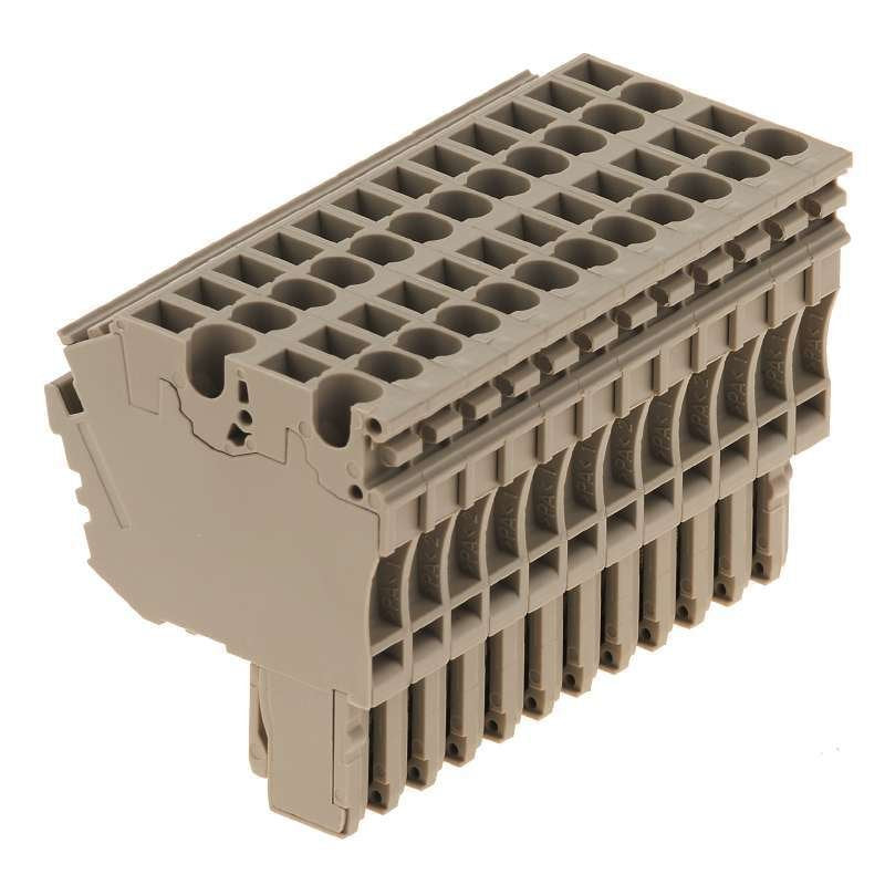 Weidmüller - Zubehör/Ersatzteile für Klemmen Stecker ZP 2.5/2AN/QV/12 Steckanschl.,2.5mm² − 10 Stück
