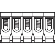 Hensel - Abzweigklemme Klemmen-Set DK KS 35 16-35 5pol